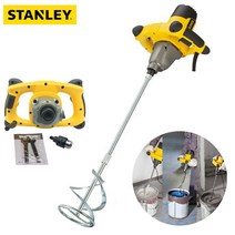 STANLEY 시멘트 믹서기 1400W 교반기 페인트 대용량 반죽 석고, 1번