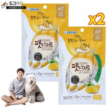 포켄스 과일퓨레 펫디저트 망고 사과 105g, 2팩, 망고맛