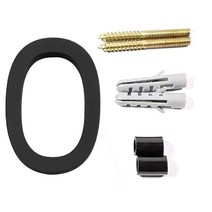 도로명주소판 건물주소 명패 부동 주택 번호 현대 주택 번호 도구 키트가 있는 정원 문 사서함 장식 번호 가시성 간판, 없음