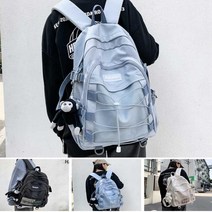 졸업 새학기 데일리 남녀공용 학생가방 신학기 중고등학생 남여공용 캐주얼 백팩 책가방
