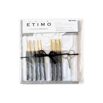 ETIMO 에티모 튤립 코바늘 세트 로얄 실버 TES-001