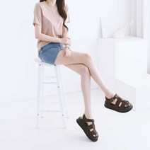 글래디에이터 스타일 통굽 샌들 SM-2199 여름편한신발 편하고예쁜 여성 저렴한 샌들 스트랩