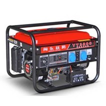 저소음 발전기 소형 휴대용 캠핑발전기 캠핑용, 3500W 수동/가솔린 220V 연소