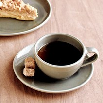 [킨토] 토포 컵앤소서 300ml 6color, 상세설명 참조, 화이트