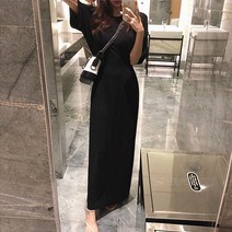 [레티고] 데일리 박시 롱 원피스