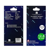 Thermalright 방열 패드 0.5mm 12.8 W/mK 85x45x0.5mm 비전도성 내열성 오디세이 실리콘 PC PS5 PS4 노트북 방열판 GPU/CPU/SSD/V, 85x45mm_1.5mm