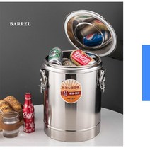 보온 도시락 3단 밀폐 보냉 상업용 스테인리스 보온통에 이르는 초고보온 밥통 대용량 빙두유차통 냉차 물통, 10 50L 모노그램