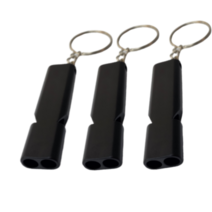 호신용품 호신용 호루라기 호각 휘슬, 블랙 3p, 3개