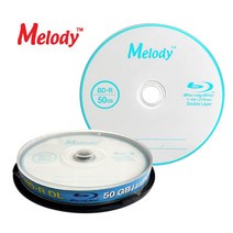 멜로디 블루 레이 6배속 50GB BD-R DL 10P CAKE 공시디 dvd #555EA, 스타애플 본상품선택, 스타애플 본상품선택