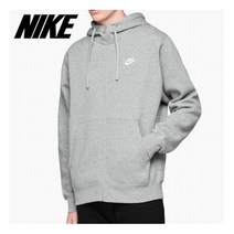 [나이키] 남성 NSW 클럽 기모 플리스 후드집업 BV2645-063