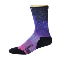 Merrell 남성용 및 여성용 써멀 트레일 러닝 크루 양말 - 유니섹스 써모라이트 경량 보온성 및 통기성 메쉬