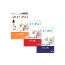 파브리아노 드로잉 아트북 스프링형 스케치북, A4 120g 40매(AS02)