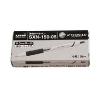 제트스트림 유니 볼펜 SXN-150 0.5mm, 0 . 5 mm / 10개입 (Black), 7세트