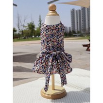 [달링독 HANDMADE] 댕할미원피스 핸드메이드 강아지옷 강아지원피스 소형견 중형견 대형견 주문제작가능, 기장변경