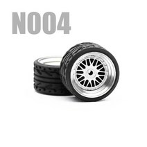 구르마바퀴 Hot Wheels rlomo N-클래스 1 디테일 업 세트 휠 고무 타이어 어셈블리 림 모델 자동차 Tomi 4, 05 N004