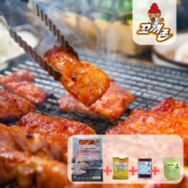 매콤한 닭다리살 정육 춘천 닭갈비 1.4Kg 밀키트 전통맛, 단품