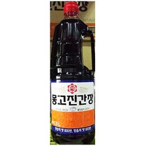 부천몽고 진간장 1.8L 가정 식당 업소 식자재 식재료, 1개
