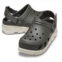 S마켓 NC고잔 CROCS 듀엣 맥스 II 클로그 (208776-3J8) 튼튼하고 가볍고 편안한 굽 있는 녹색 컬러 클로그 샌들