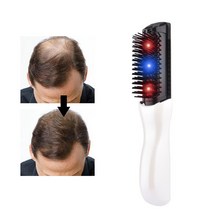 탈모치료기 관리기 두피갈바닉 마사지기계 레이저 진동 지압기 쿨링기 케어제품 레이저 모발 성장 빗 탈모, 한개옵션0