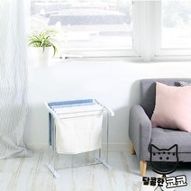 타이니 가습기 실내 미니 유아 수건 빨래건조대 빨래건조대, 미니실내건조대2단
