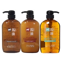 일본 쿠마노유지 마유 샴푸 린스 바디샴푸 600ml 2개 기획세트 헤어 바디 케어, 샴푸 600ml 1개 + 린스 600ml 1개