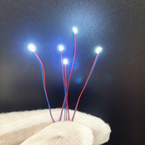 3V 사전 유선 0805 SMD led 7 가지 색상 가능 30cm 연결 와이어 취미 모델 키트철도철도스타십건담 조명 279096, 5PCS 0805Cold White