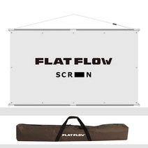 플랏플로우 분리형 족자스크린, HJ120W+삼각대