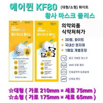 에어퀸 KF-AD 비말 차단 마스크, 80매