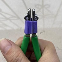 스트링머신 스트링 머신 배드민턴 와이어 줄교체 기계 시작 클램프 스트링 도구 배드민턴 라켓용 수동 플, 01 2 Springs