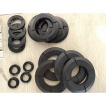 FESTO 실린더 DNC Ding qingadvu 버퍼 링 커버 와셔 불소 플라스틱 32/40/50/63/80, 5 PCS, DNC 32 Black