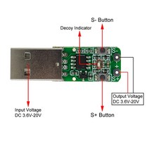 유형 C PD USB 디코이 트리거 보드 PD2.0 3.0 QC 2.0 마더 모듈 전원 공급 장치 전압 테스터 DC 5V 9V 12V 15V 20V, 03 QC2.0 QC3.0 Decoy