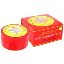 3W클리닉 W clinic 화장품 내추럴 메이크업 파우더30g 투명펄, w clinic 화장품 내추럴 메이크