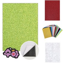 반짝이 펠트지 접착 235x315mm 글리터 펄 네임 핀 만들기 재료 부자재 원단 DIY 용품 공예, 갈색(bk19121770)