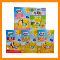 Dole 돌 얼려먹는아이스팝 후룻팝(62mlx8입)x2팩 혼합선택, 1개, 오렌지팝1박스+망고팝1박스, 62ml