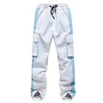 남자스키바지 보드복바지 보드복 스키복 새로운 스키 바지 남성과 여성 겨울 야외 스포츠 따뜻한 방풍 스노우 보드 바지 방수 컬러 스키 스노우 바지