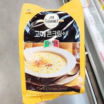 우동91.1093 CJ 고메 콰트로치즈 콘수프 725.85g x 1개, 아이스보냉백포장