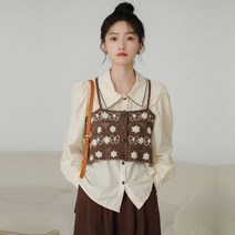 은서연 이영이 옷 김해미 강은진 조끼 베스트 나시 조끼녀 초 서양풍에 코디 니트 레이어드 조끼 디자인 소박 드라마