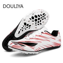 스파이크화 육상 야구 마라톤 스포츠용품 Douliya 남성 신발 남성 러닝 스프린트 스니커즈 여성 운동 멀리뛰기 신발 추적 전문