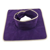 지압 3단 미용 반영구 타투 왁싱 속눈썹 베드뷰티 살롱 재사용 가능한 마사지 침대 문신 테이블 시트 패드, 03 Purp