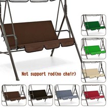 나무그네 원목 그네벤치 스윙 의자 커버 야외 정원 방수 방진 보호대 좌석 안뜰, [06] coffee