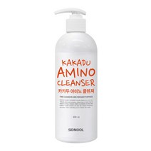 카카두아미노클렌져/비타민C/탄력보습/멀티클렌져, 카카두 아미노클렌저500ml c27, 1개, 500ml