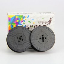 타자기 테이프 토너 리본 보정 카트리지 4개, 빨간색 4개