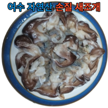 여수새조개 새조개샤브샤브 새조개회 500g, 손질 새조개 500g