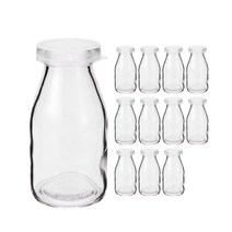 유리우유병 180ml, 12개입
