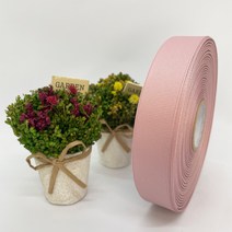 포장 리본 끈 제이제이리본 골직리본5mm 10mm 60컬러 (길이 45M 90M ) 공단리본, 43인디핑크, 5mm(90M)
