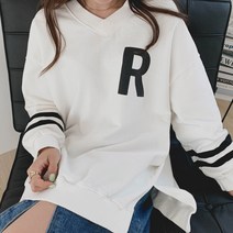 핏앤제이 - 슬미드 데일리 줄포인트 트임 맨투맨