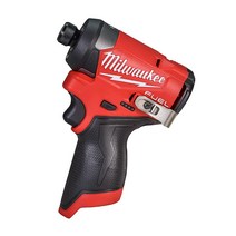 미국발송 밀워키 Milwaukee 3453-20 12V 연료 0.6cm(1/4인치) 무선 육각 임팩트 드라이버 (베어 툴)