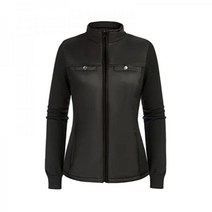 승마복 조끼 JACK SMITH 여성 절연 하이킹 자켓 열 러닝 하이브리드 경량 통기성 따뜻한 퍼퍼 코트, 검은색, 중간