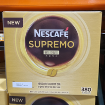 NESCAFE 네스카페 수프리모 골드마일드 커피 믹스 380CT