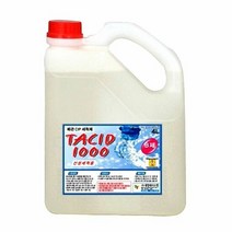 청소용품 바닥청소용품 TACIP1000 B제 배관CIP세척제 4L 하수구, 단품